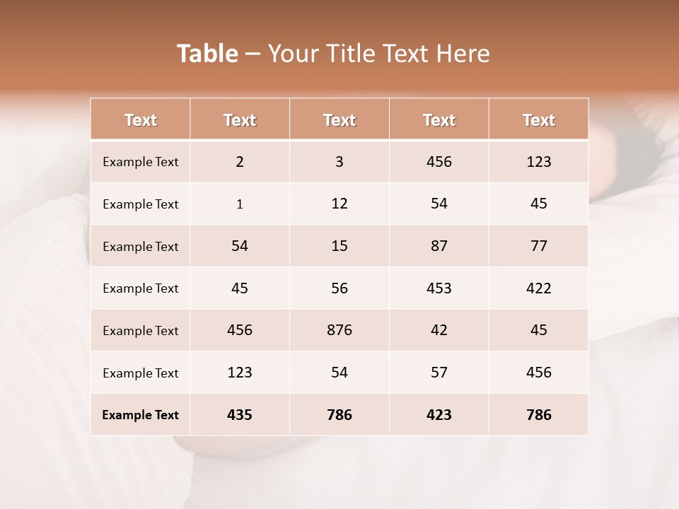 Indoors Female People PowerPoint Template