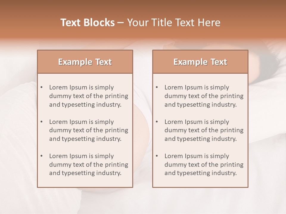 Indoors Female People PowerPoint Template