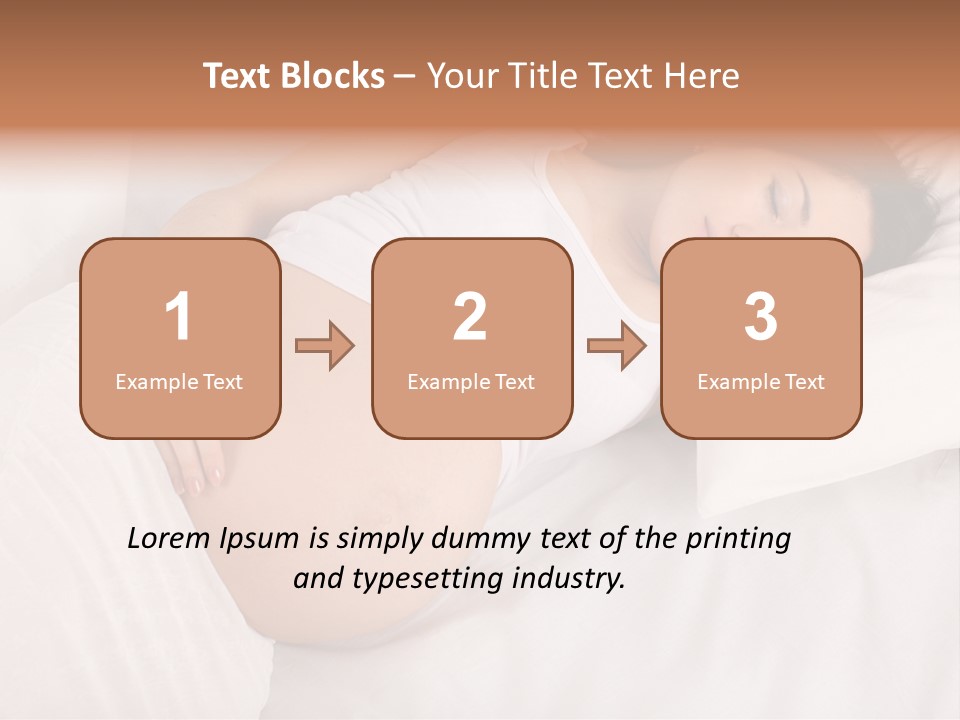 Indoors Female People PowerPoint Template