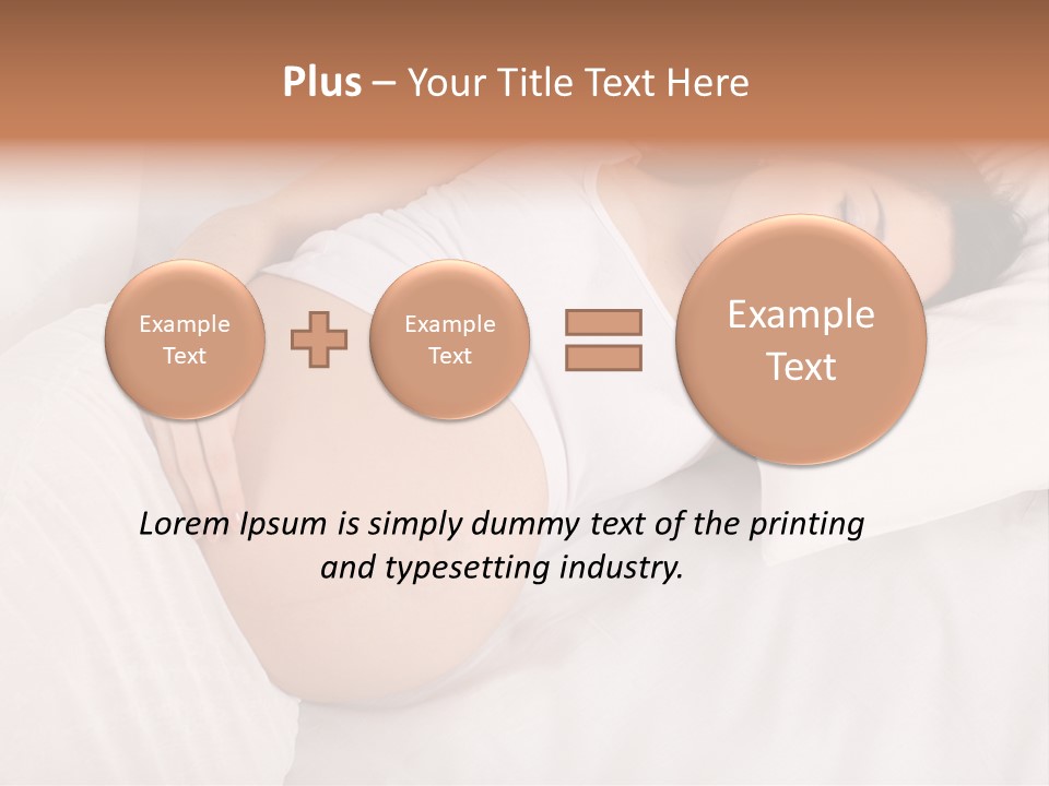 Indoors Female People PowerPoint Template
