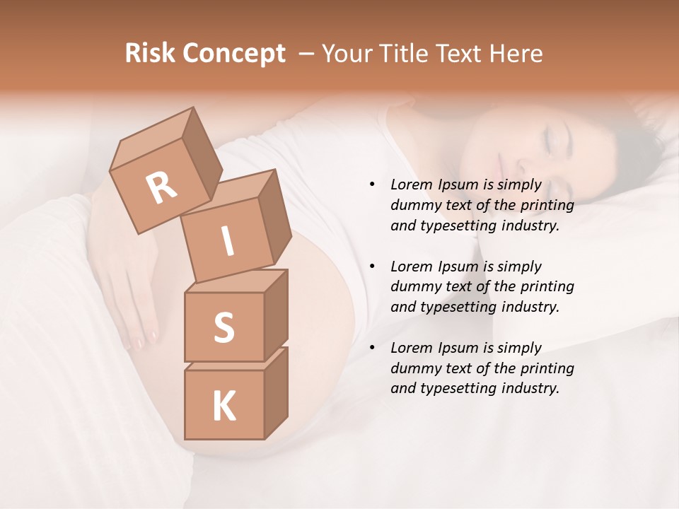 Indoors Female People PowerPoint Template