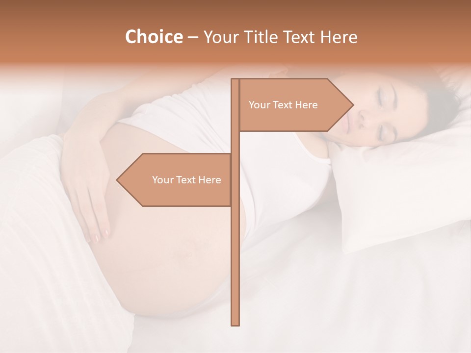 Indoors Female People PowerPoint Template