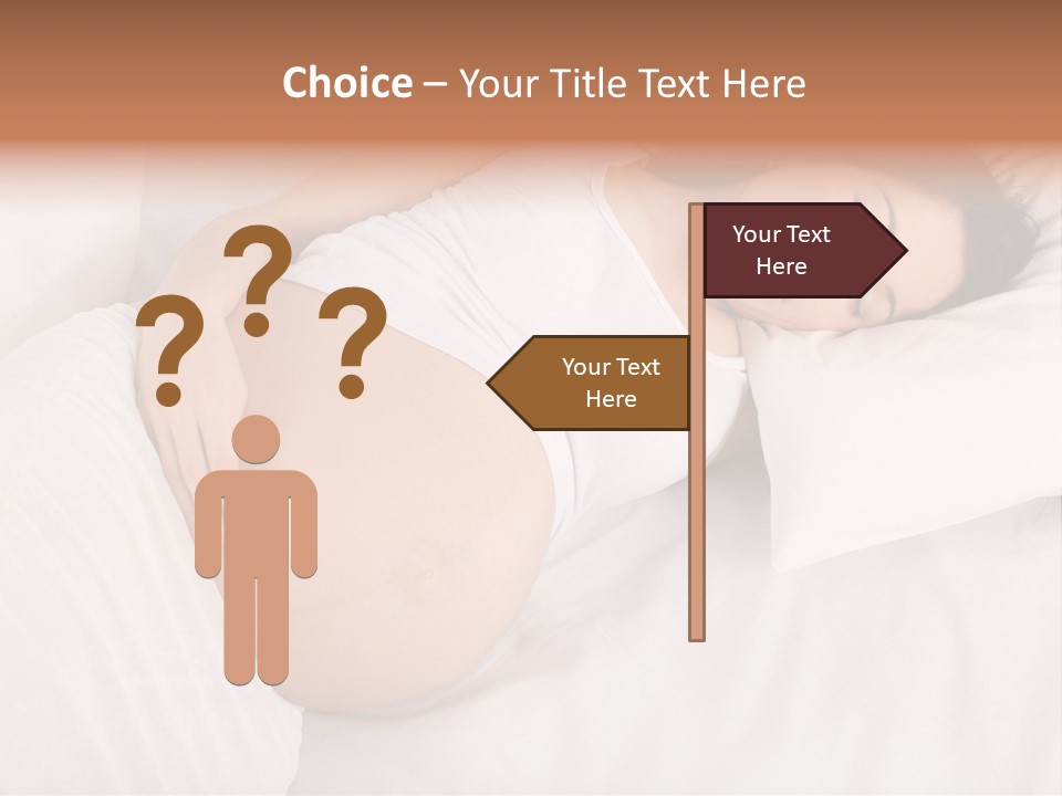 Indoors Female People PowerPoint Template