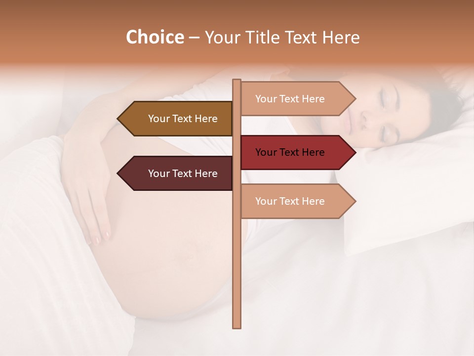 Indoors Female People PowerPoint Template