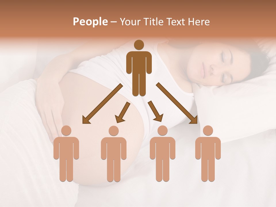 Indoors Female People PowerPoint Template