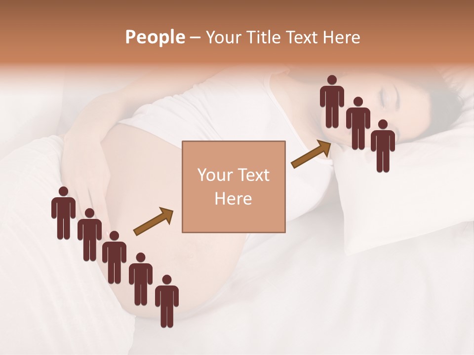 Indoors Female People PowerPoint Template