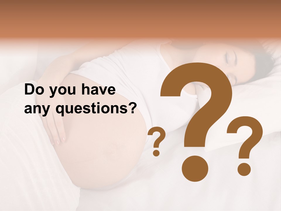 Indoors Female People PowerPoint Template