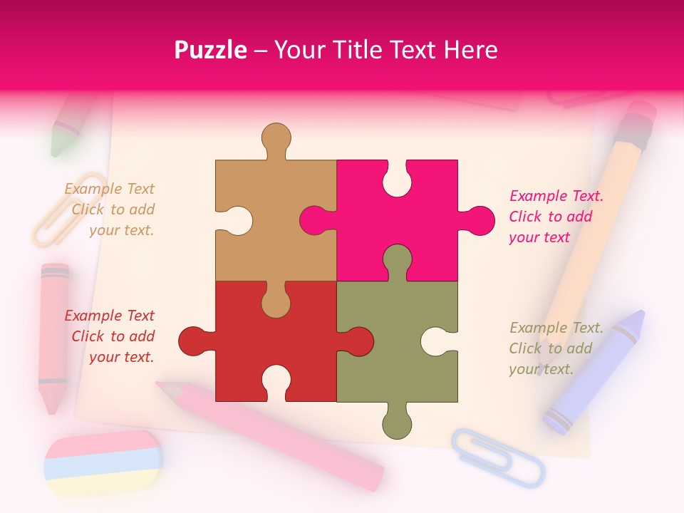 Note Illustration Design PowerPoint Template