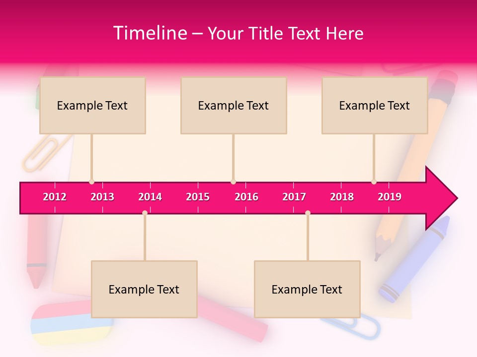Note Illustration Design PowerPoint Template