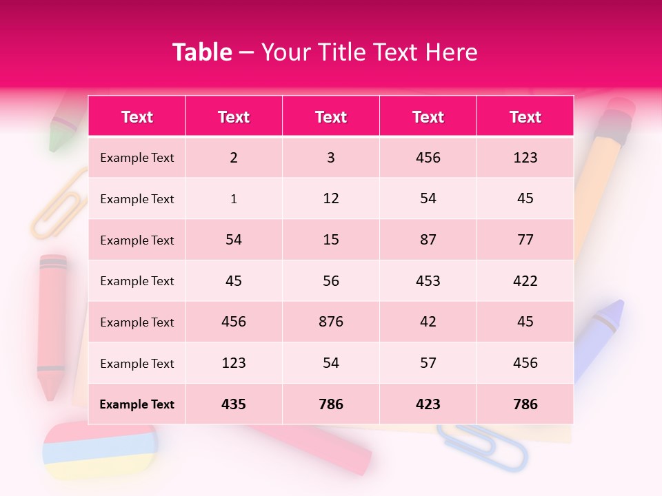 Note Illustration Design PowerPoint Template