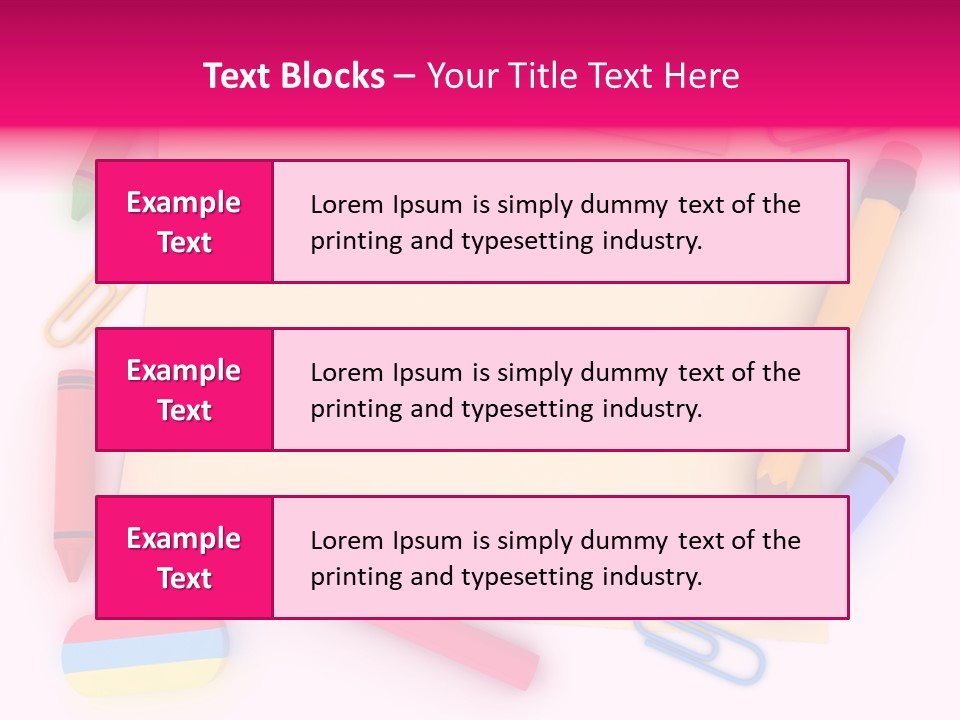 Note Illustration Design PowerPoint Template
