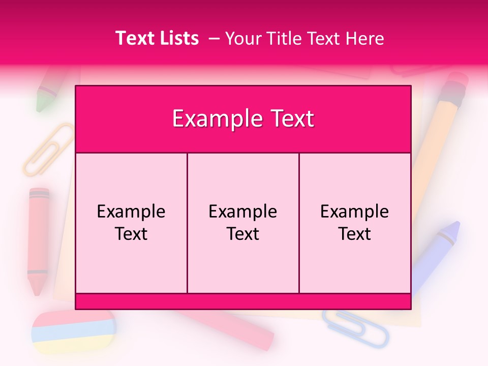 Note Illustration Design PowerPoint Template