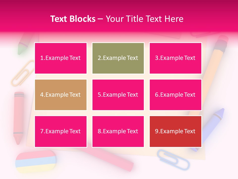 Note Illustration Design PowerPoint Template