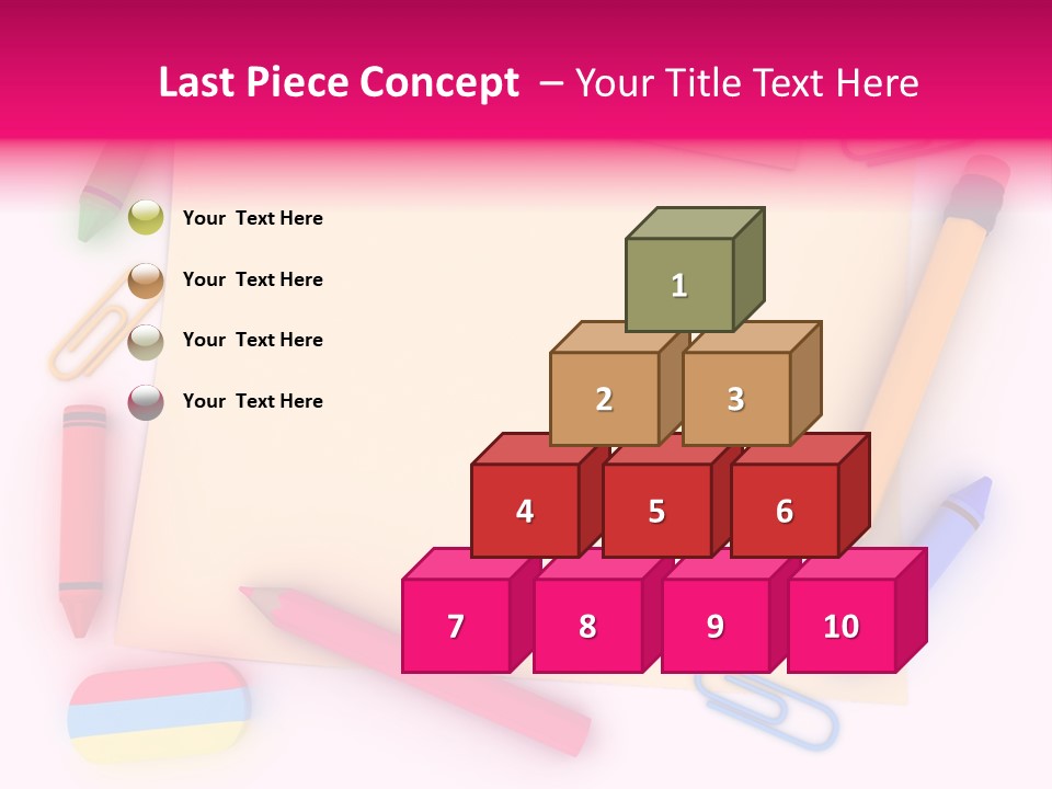 Note Illustration Design PowerPoint Template