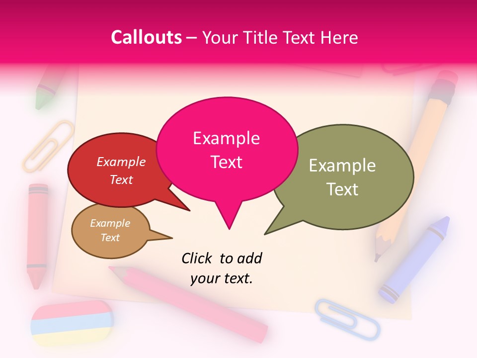 Note Illustration Design PowerPoint Template
