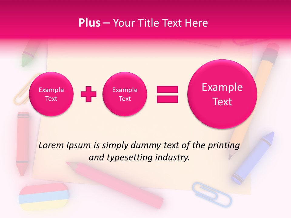 Note Illustration Design PowerPoint Template