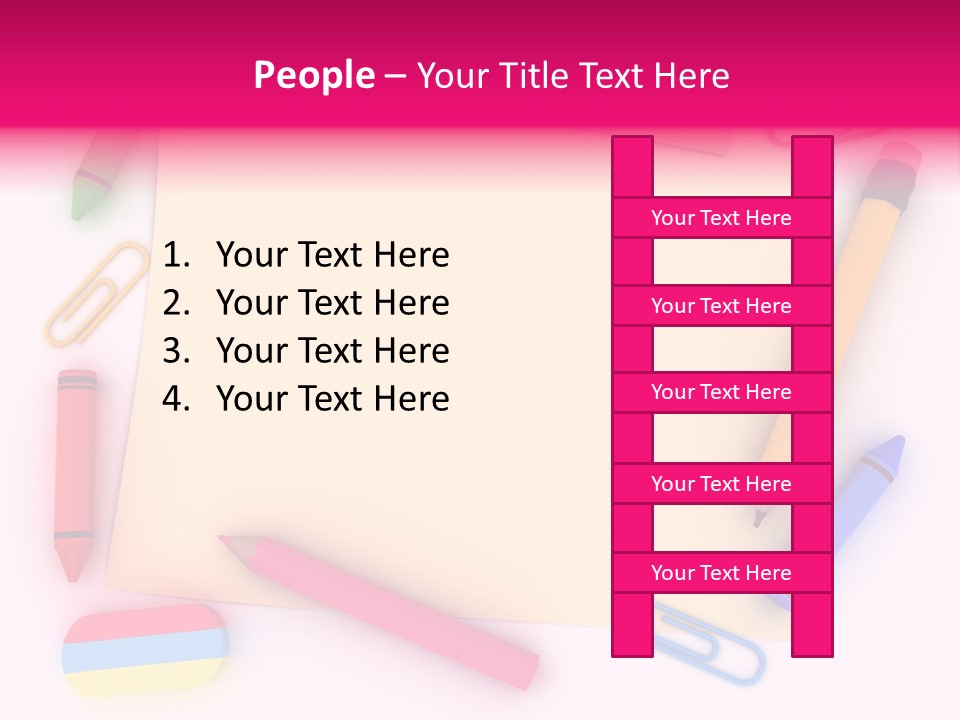 Note Illustration Design PowerPoint Template