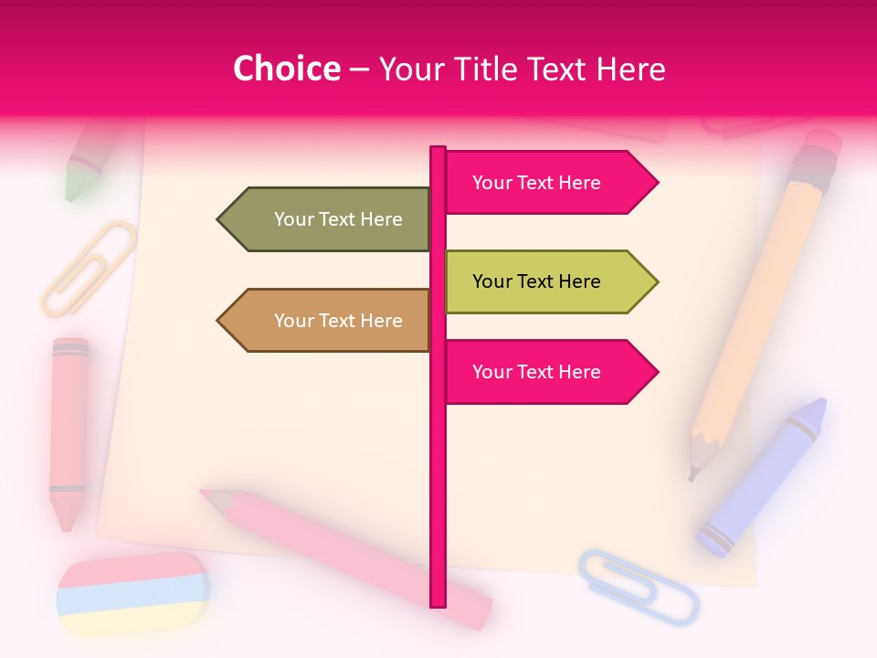 Note Illustration Design PowerPoint Template