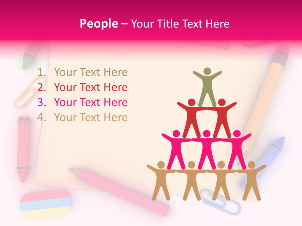 Note Illustration Design PowerPoint Template