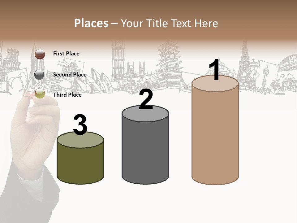 Humor Chair Toon PowerPoint Template