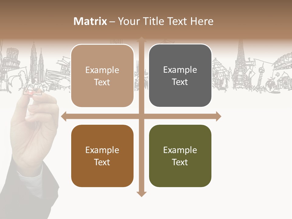 Humor Chair Toon PowerPoint Template