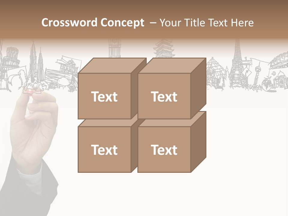 Humor Chair Toon PowerPoint Template