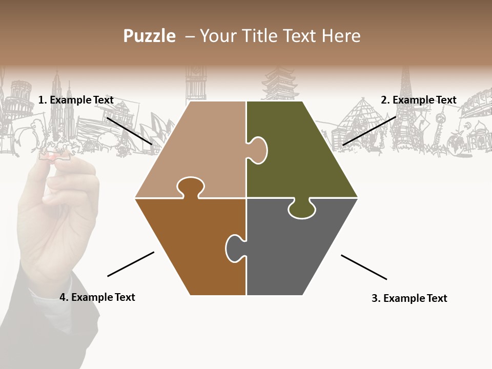 Humor Chair Toon PowerPoint Template