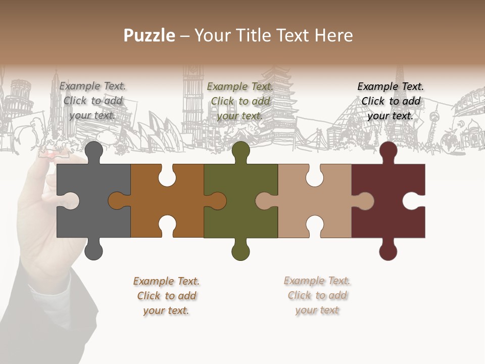 Humor Chair Toon PowerPoint Template