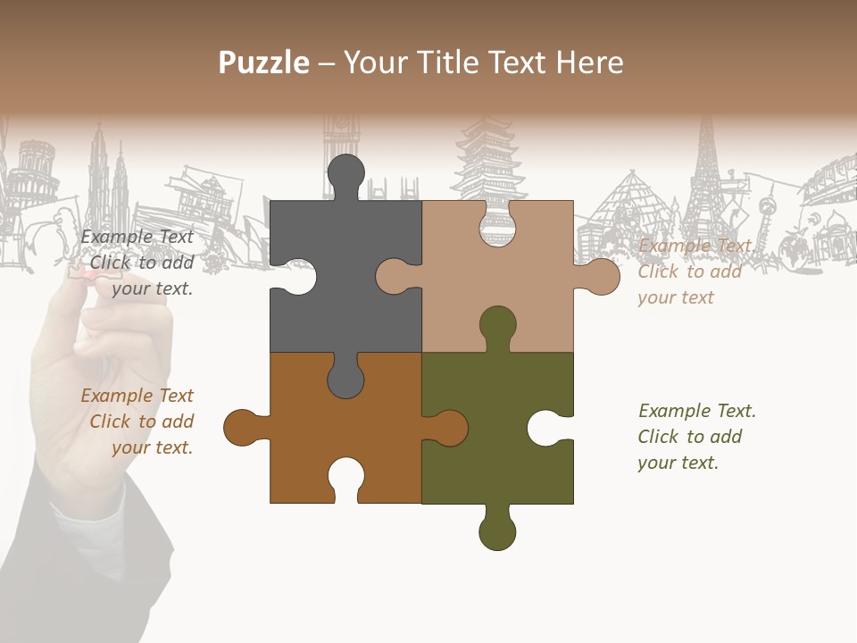 Humor Chair Toon PowerPoint Template