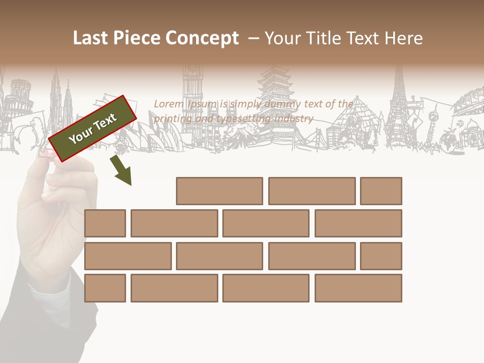 Humor Chair Toon PowerPoint Template