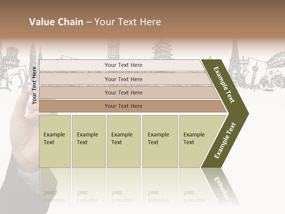 Humor Chair Toon PowerPoint Template