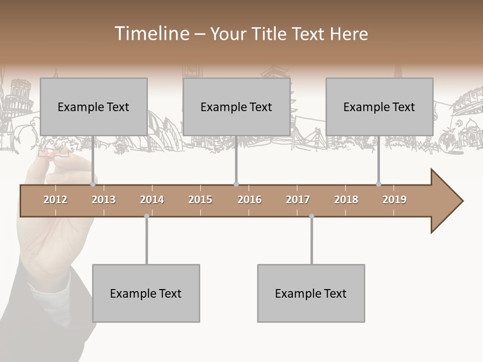 Humor Chair Toon PowerPoint Template