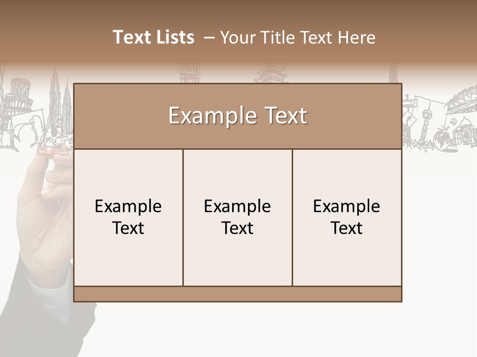Humor Chair Toon PowerPoint Template
