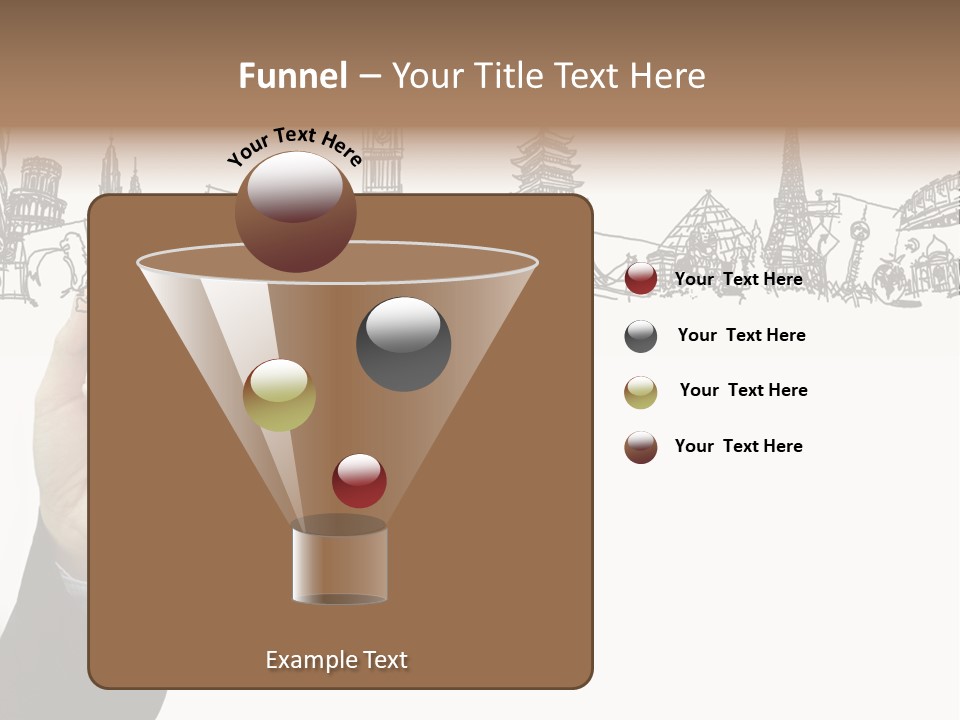 Humor Chair Toon PowerPoint Template