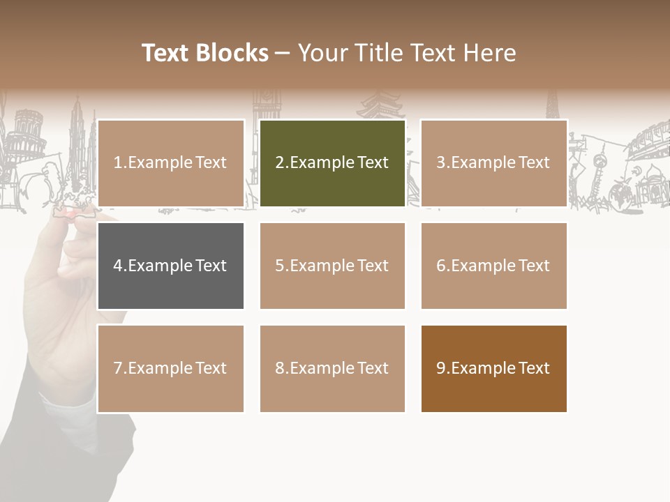 Humor Chair Toon PowerPoint Template