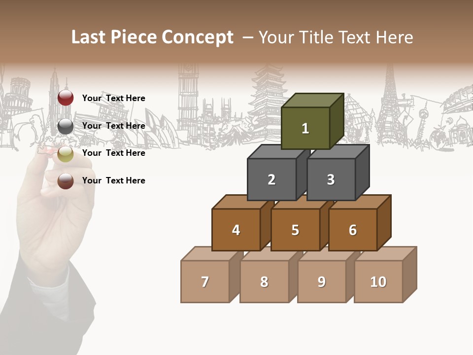 Humor Chair Toon PowerPoint Template