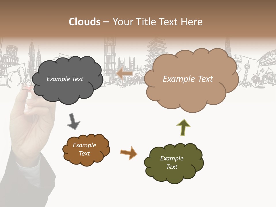 Humor Chair Toon PowerPoint Template