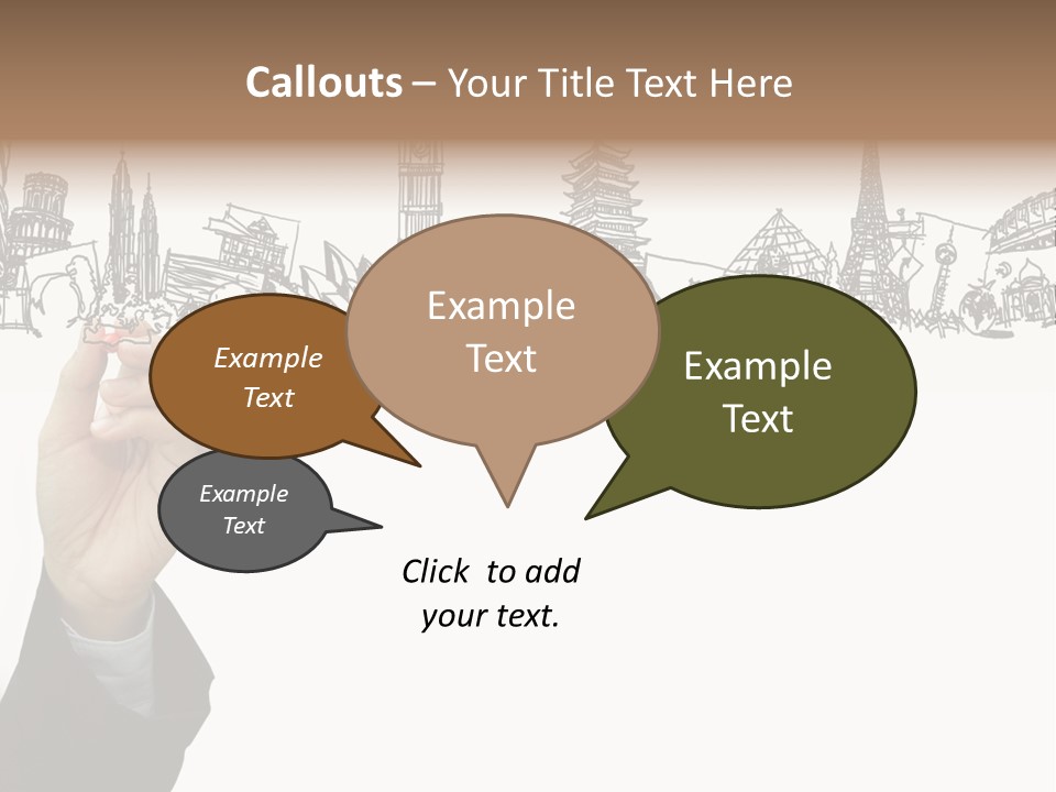 Humor Chair Toon PowerPoint Template