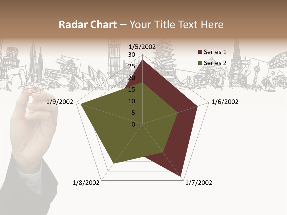 Humor Chair Toon PowerPoint Template