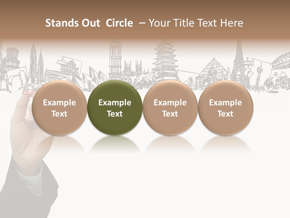 Humor Chair Toon PowerPoint Template