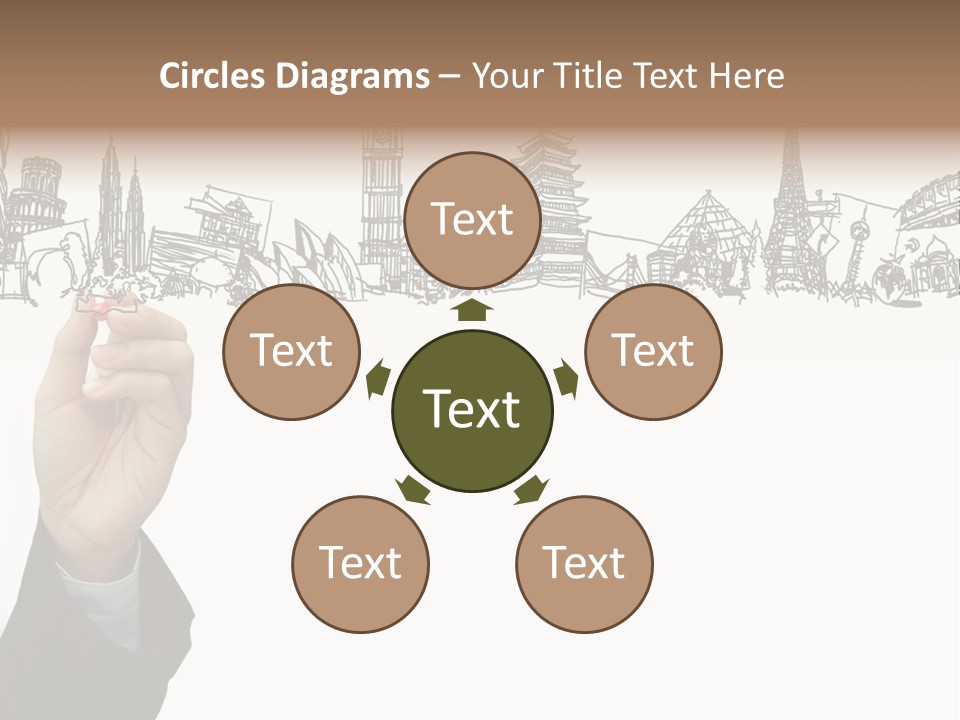 Humor Chair Toon PowerPoint Template