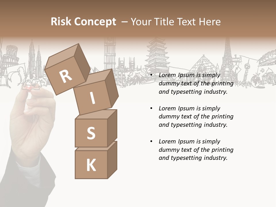 Humor Chair Toon PowerPoint Template