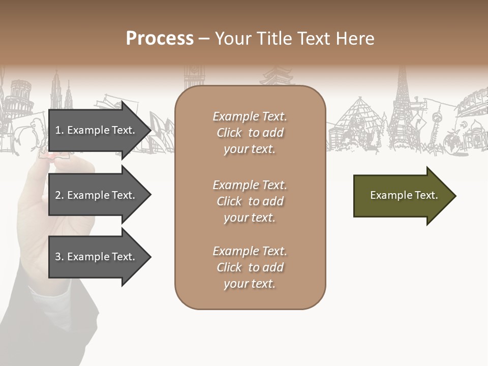 Humor Chair Toon PowerPoint Template