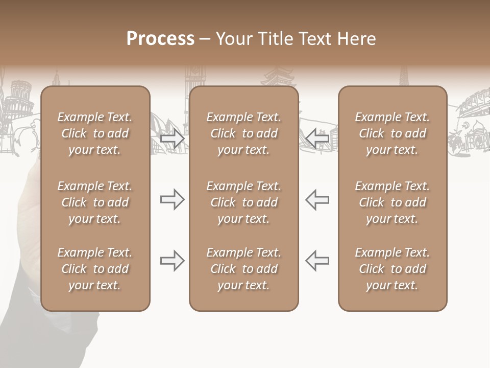 Humor Chair Toon PowerPoint Template