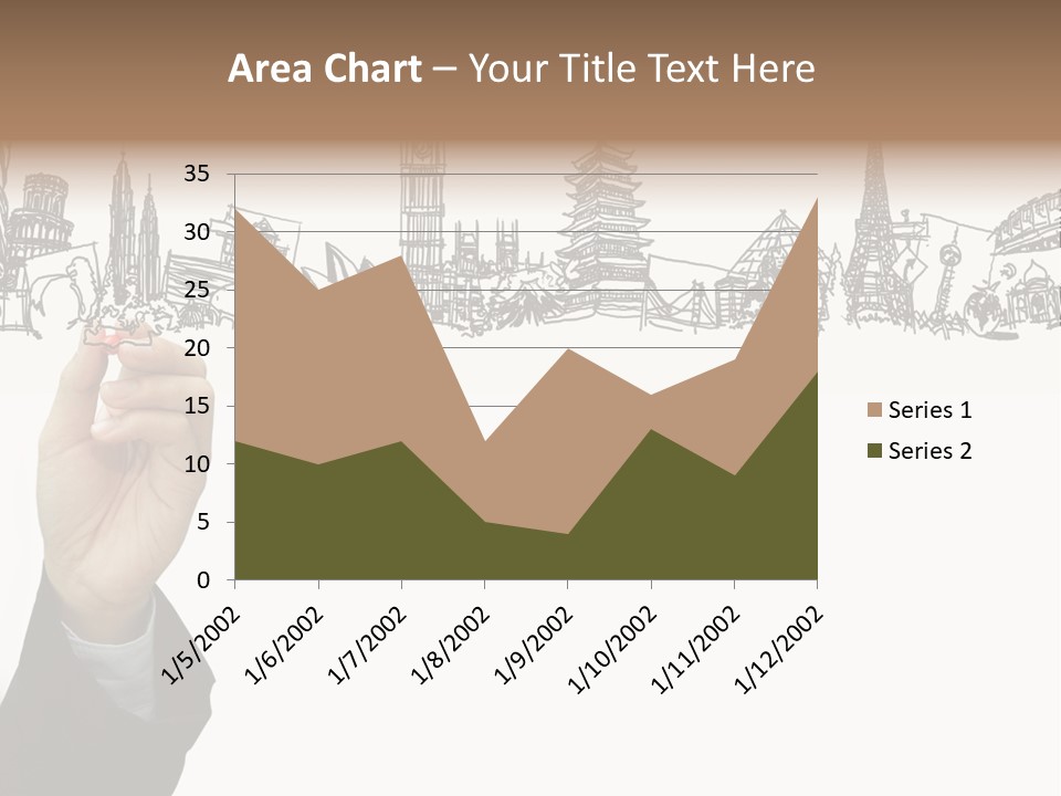 Humor Chair Toon PowerPoint Template
