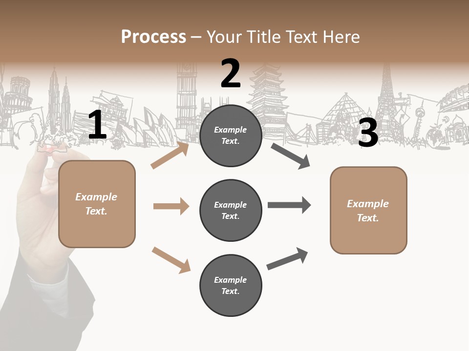 Humor Chair Toon PowerPoint Template