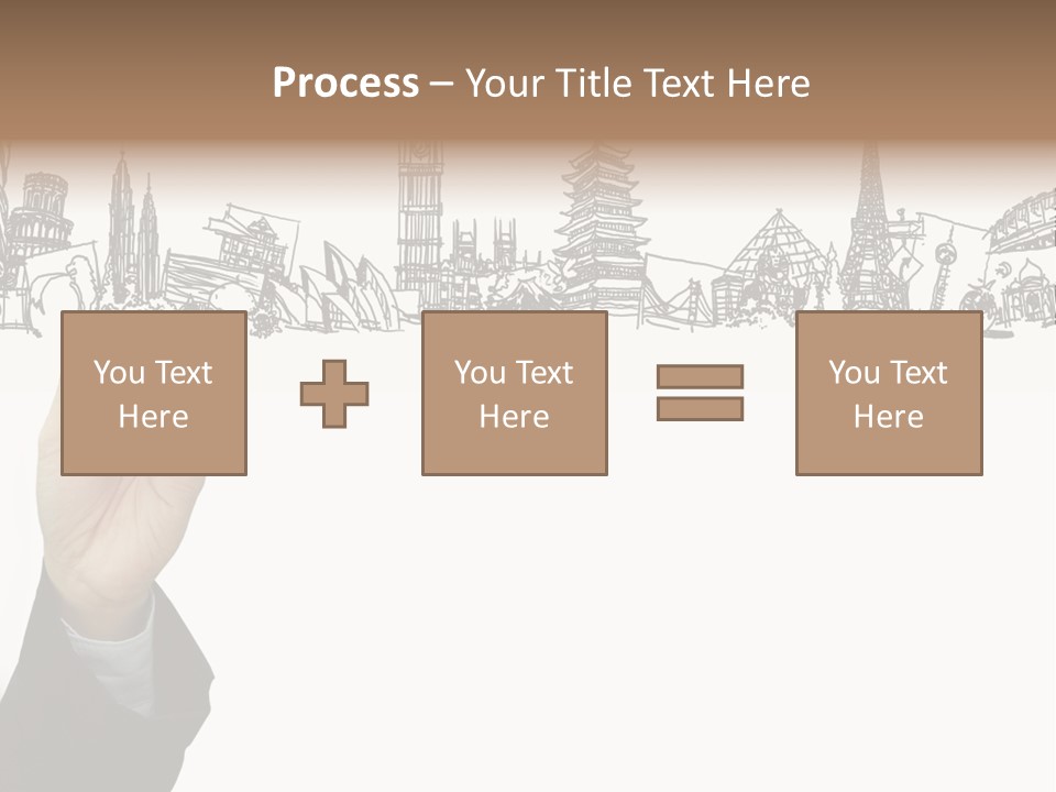 Humor Chair Toon PowerPoint Template