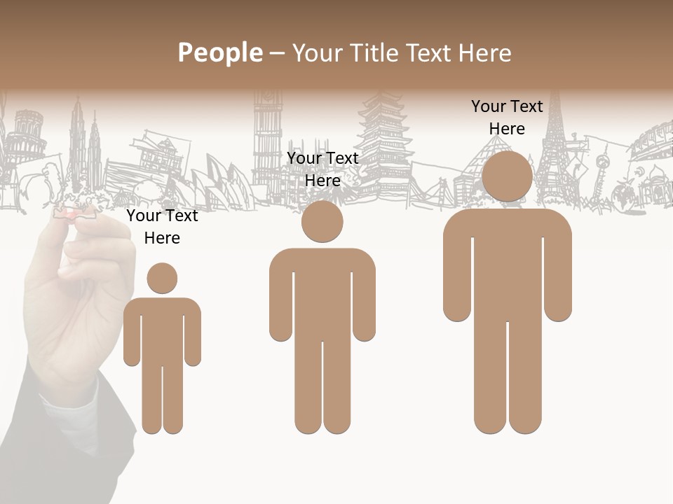 Humor Chair Toon PowerPoint Template