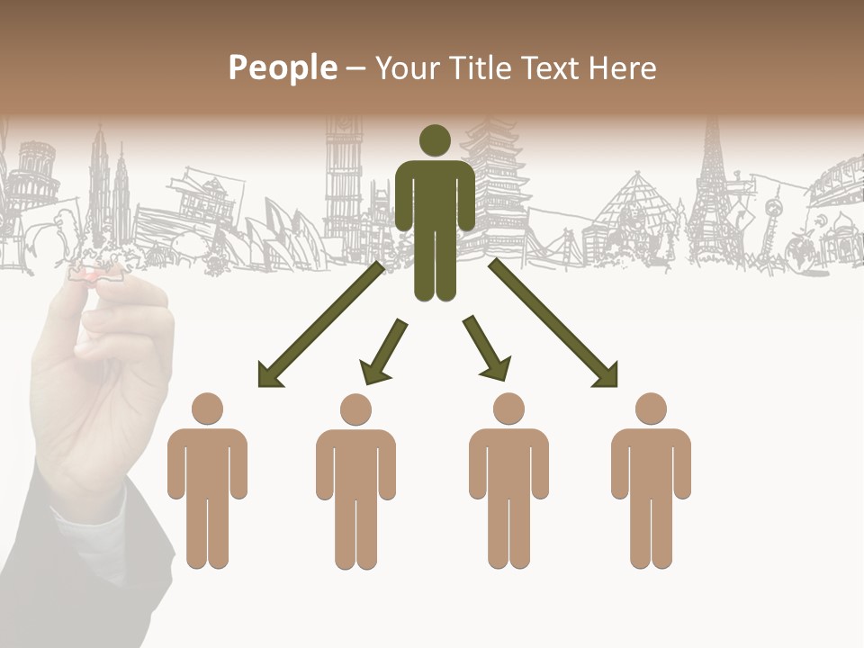 Humor Chair Toon PowerPoint Template