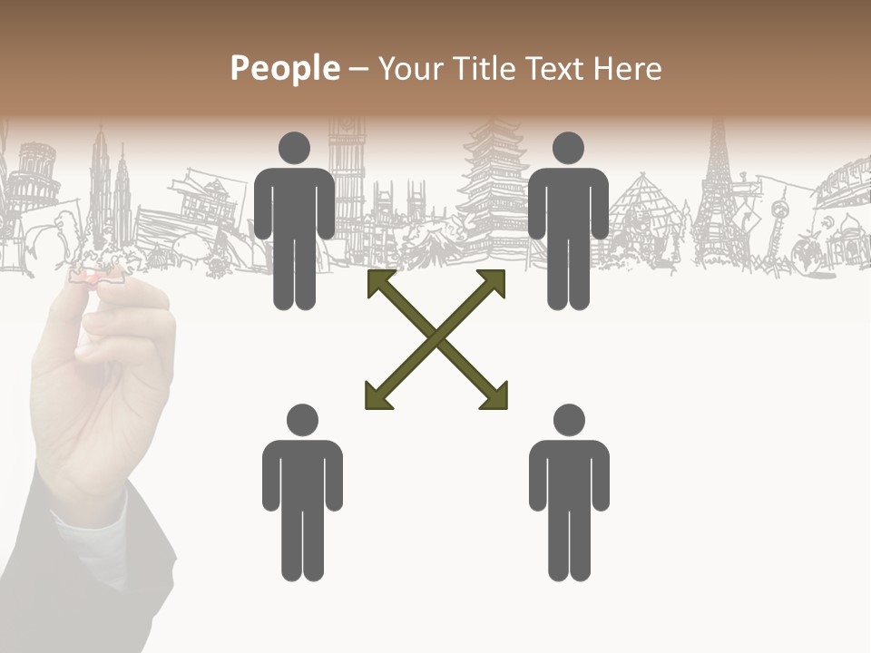 Humor Chair Toon PowerPoint Template